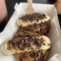 Slutty banana bread   at Raw in Southport