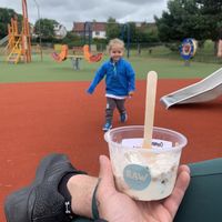 Greek yogurt, granola & honey. (Not vegan).   at Raw in Southport