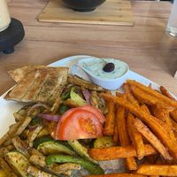 Vegan gyros at Brothers Amstetten in Amstetten