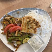 Vegan gyros (you can choose rice or fries)  at Brothers Amstetten in Amstetten