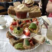 Vegan afternoon teaa  at The Corner Cafe and Bistro in Hull
