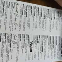 Menu at Olivia's Brother  in Athens