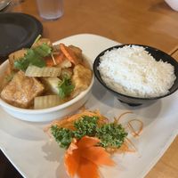 Masaman curry   at Bangkok Café in New Paltz