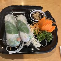 Vegetable summer rolls  at Bangkok Café in New Paltz