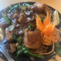 Pad see yew (Spelling?!?)  at Bangkok Café in New Paltz