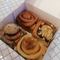 4 vegan flavours at Cinnamood in Wuppertal