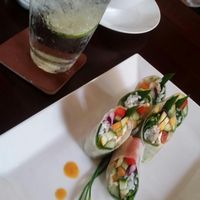 fresh spring rolls at Hum Vegetarian - District 3 in Ho Chi Minh City