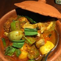 Veggies in Red Bean Curd at Hum Vegetarian - District 3 in Ho Chi Minh City