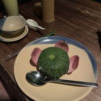 Brown rice in lotus   at Hum Vegetarian - District 3 in Ho Chi Minh City