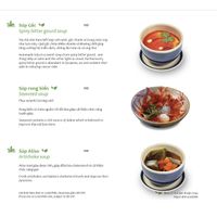 Menu  at Hum Vegetarian - District 3 in Ho Chi Minh City