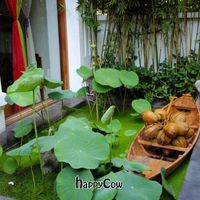 Tranquil oasis - Hum Restaurant has outside seating as well as A/C and non-A/C areas. at Hum Vegetarian - District 3 in Ho Chi Minh City