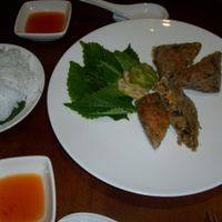 fried spring rolls at Hum Vegetarian - District 3 in Ho Chi Minh City