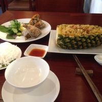 Pineapple Fried Rice at Hum Vegetarian - District 3 in Ho Chi Minh City