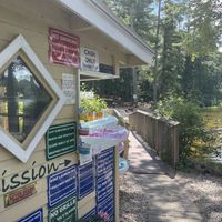 Great ambiance to enjoy your treat!  at Bresca & the Honey Bee in New Gloucester