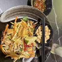 Mango tofu salad   at Pot Pot in Wakefield