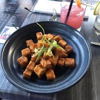 Tofu bites with smoked apple habanero sauce  at Birdhouse in Dollard-des-ormeaux