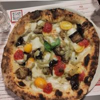 Vegan cheese at Sazi e Sani in Catania