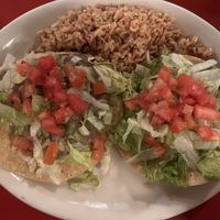 Vegan Chalupa Combo  at Casa Rio in San Antonio