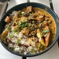 curry with tofu   at Buddik BanLieue in Trier