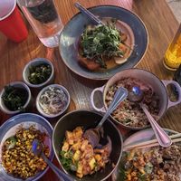 Vegan prix fixe menu  at Best Friend in Las Vegas