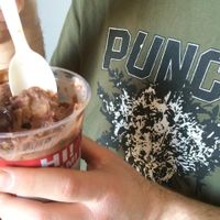 I can't remember the name. It had pistachios and cherries in it though. at Bragg's Factory Diner in Phoenix