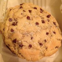 huge chocolate chip sea salt cookies at Bragg's Factory Diner in Phoenix