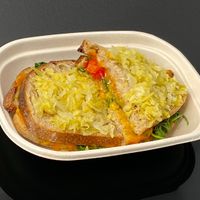 not so basic grilled cheese (takeout) at Yaygit in Seattle