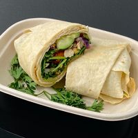 curry tofu burrito (takeout) at Yaygit in Seattle