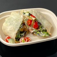 akara wrap (takeout) at Yaygit in Seattle