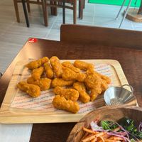 Fried chicken at Vegan Kitchen - 비건 키친 in Seoul
