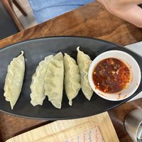 Meat dumplings  at Vegan Kitchen - 비건 키친 in Seoul