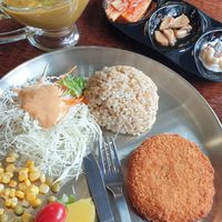 Don Katsu with Curry at Vegan Kitchen - 비건 키친 in Seoul