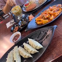 Seriously get the dumplings!!  at Vegan Kitchen - 비건 키친 in Seoul