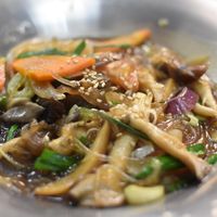 Japchae at Vegan Kitchen - 비건 키친 in Seoul