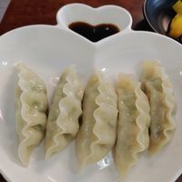 Steamed pot stickers at Vegan Kitchen - 비건 키친 in Seoul