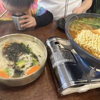 Warm noodle soup was so good   at Vegan Kitchen - 비건 키친 in Seoul