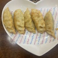 Fried dumplings   at Vegan Kitchen - 비건 키친 in Seoul