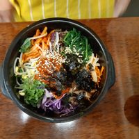 Dolsot bibimbap at Vegan Kitchen - 비건 키친 in Seoul