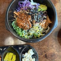Dolsot bibimbap  at Vegan Kitchen - 비건 키친 in Seoul