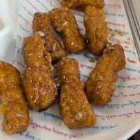 Garlic chicken at Vegan Kitchen - 비건 키친 in Seoul