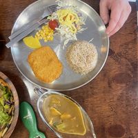 Cutlet with curry  at Vegan Kitchen - 비건 키친 in Seoul