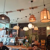 Inside at Yaya's Thai Street Food in Augsburg