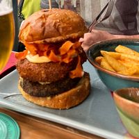 Monster King Vegan Burger   at King's Caffe Krk in Krk