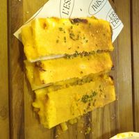 Vegan cheese sandwich with kimchi at L'Espai in Tossa De Mar