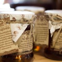 Wild honey collected by Hill tribe at Samui Health Shop by Lamphu in Koh Samui