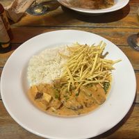 Vegan stroganoff   at Joaquina - Leme  in Rio De Janeiro