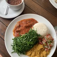 Vegan plate  at Joaquina - Leme  in Rio De Janeiro