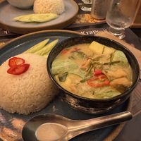 Curry with “adult” level of spice. So good    at Krapook Khao in Sao Paulo