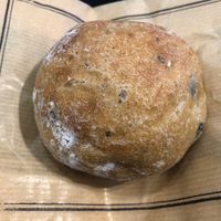 Olive bread roll  at Paul Cafe in Abu Dhabi