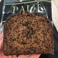 Vegan banana bread   at Paul Cafe in Abu Dhabi